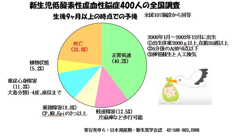胎児から新生児への適応障害-新生児仮死-新生児低酸素性虚血性脳症400人の全国調査